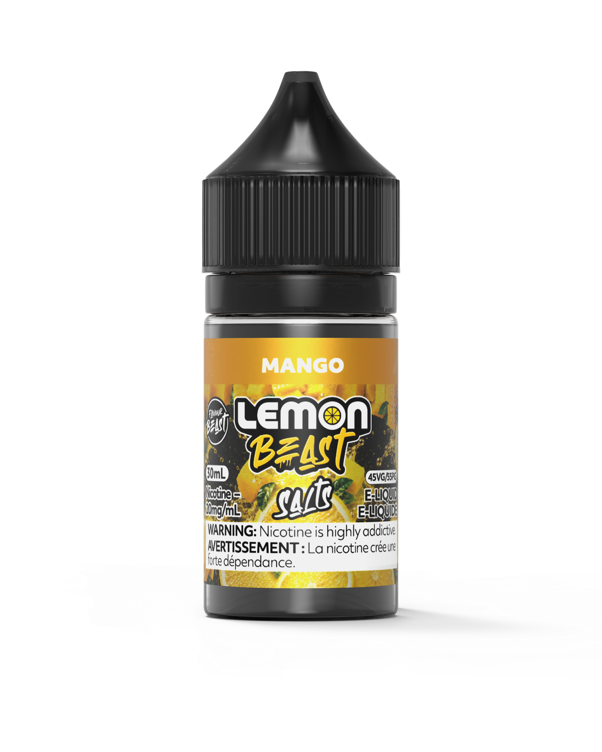 Mango by Lemon Beast Salt, Nicotine: 20mg, Size: 30ml