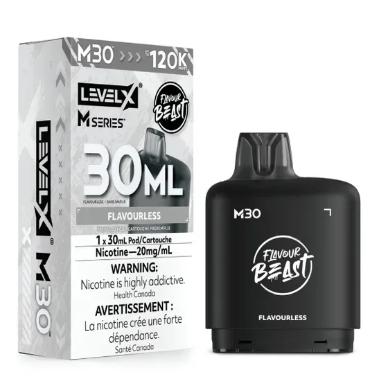 Flavourless Flavour Beast Level X M30 Series Pod, Nicotine: 20mg