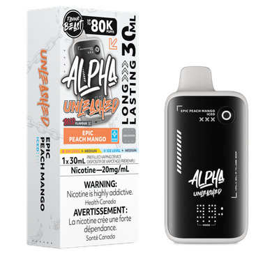 Epic Peach Mango Iced - Flavour Beast Alpha Unleashed Disposable