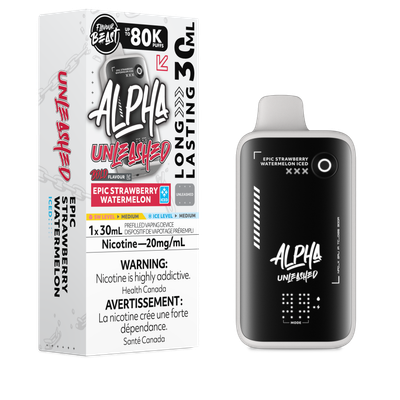 Epic Strawberry Watermelon Iced - Flavour Beast Alpha Unleashed Disposable