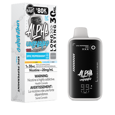 Epic Peppermint Iced - Flavour Beast Alpha Unleashed Disposable