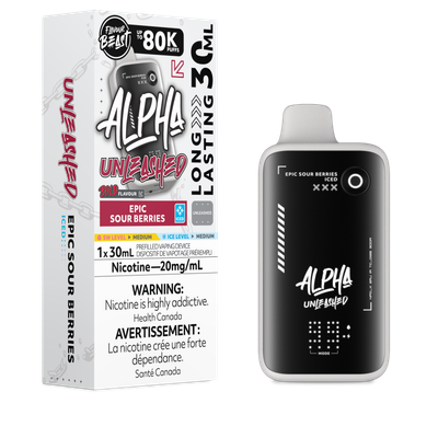 Epic Sour Berries Iced - Flavour Beast Alpha Unleashed Disposable