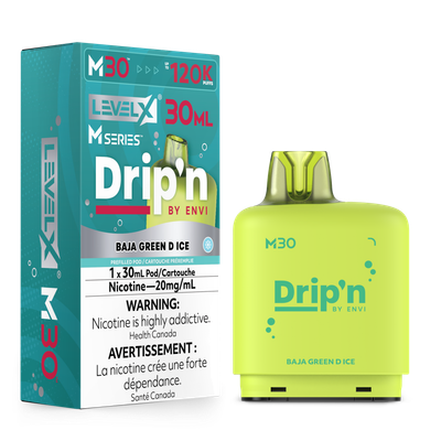 Baja Green D Ice Drip'n Level X M30 Series Pod