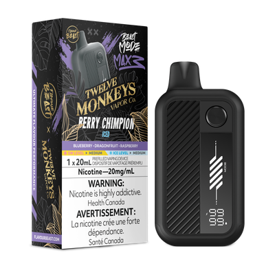 Berry Chimpion Iced - Flavour Beast Beast Mode Max 3 Disposable