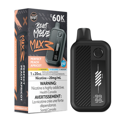Perfect Peach Apricot Iced - Flavour Beast Beast Mode Max 3 Disposable