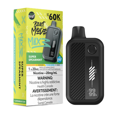 Super Spearmint Iced - Flavour Beast Beast Mode Max 3 Disposable