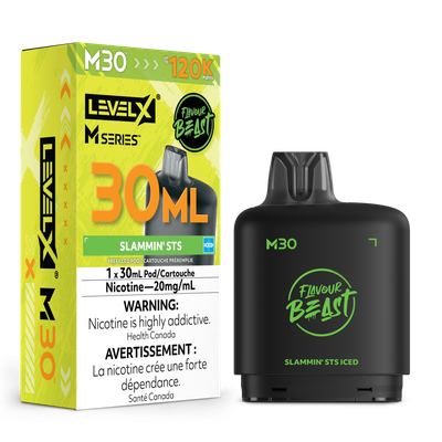 Slammin' STS Iced Flavour Beast Level X M30 Series Pod