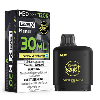 Pumped Up Pineapple Iced Flavour Beast Level X M30 Series Pod