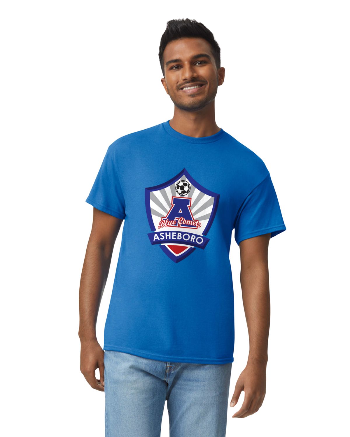 Blue Comets Soccer Tee