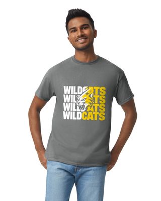 West Pine Wildcats Two Tone Tee
