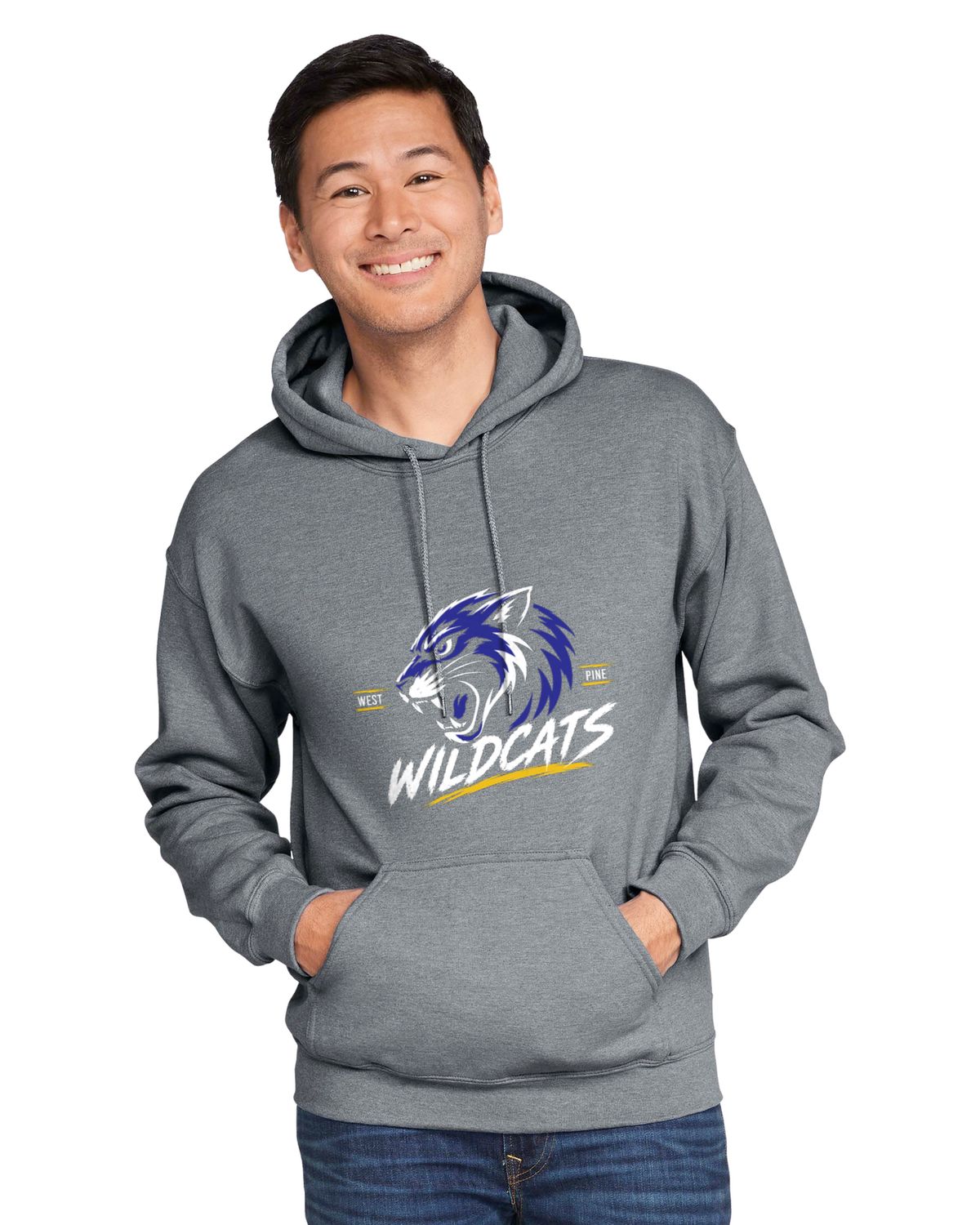 Wildcats Two Tone Sweatshirt