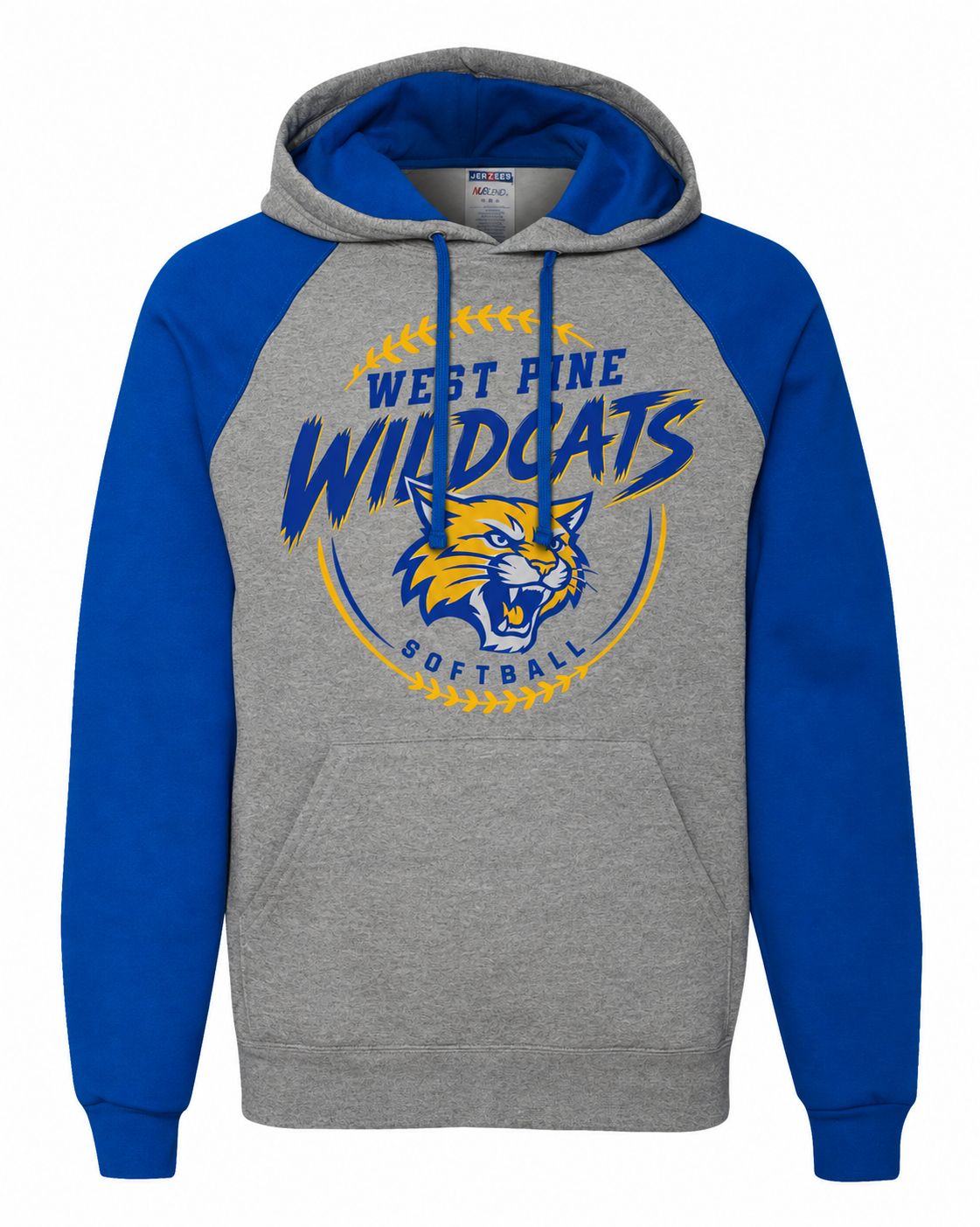 West Pine Wildcats Softball Hoodie