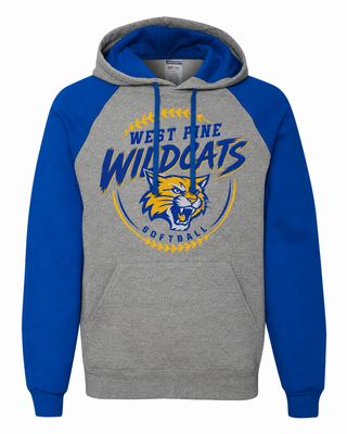West Pine Wildcats Softball Hoodie