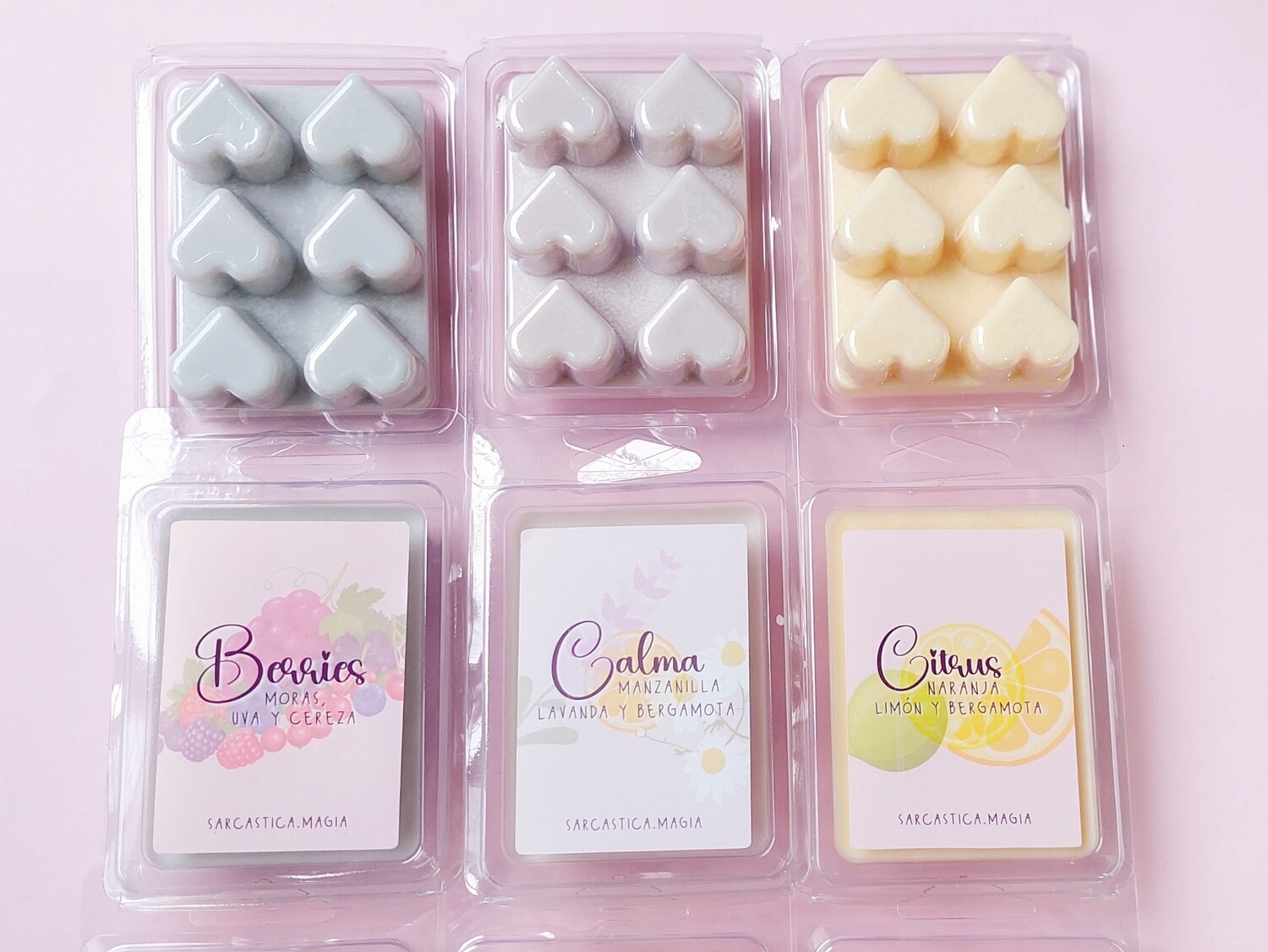 Bombones de cera para hornito 50g