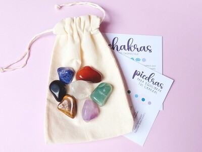 Set piedras 7 chakras