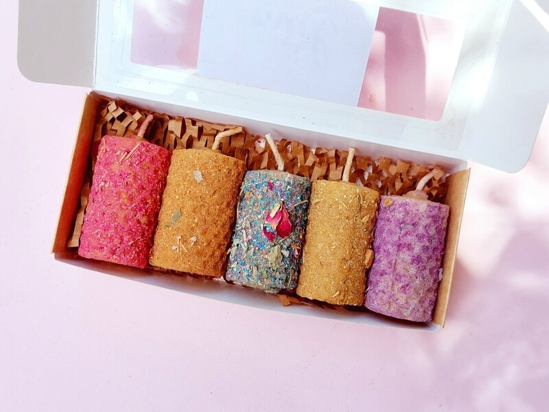 Velitas de miel intencionadas mini ♥ 