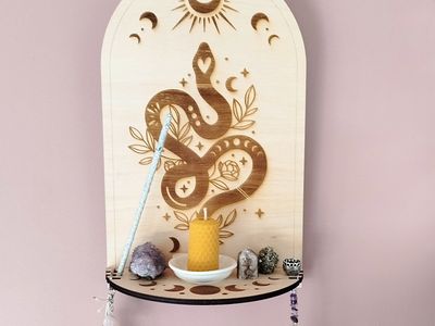 Altarcito serpiente