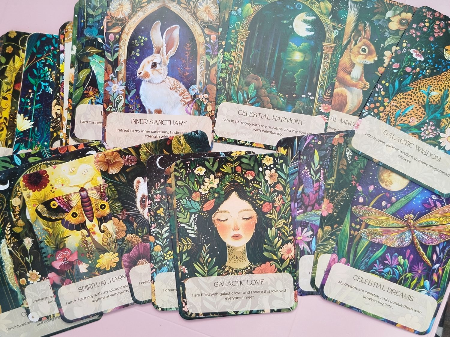 ESPÍRITU ANIMAL - Cartas de afirmaciones