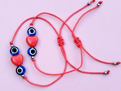 Pulserita corazón ojitos turcos