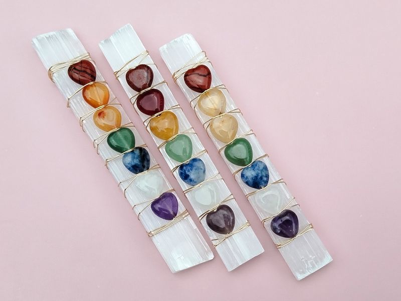 Selenita 7 chakras