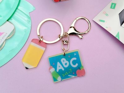 Llavero pizarrón - Día del maestro