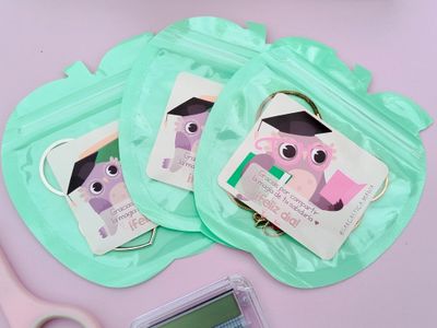 Llavero pizarrón - Día del maestro