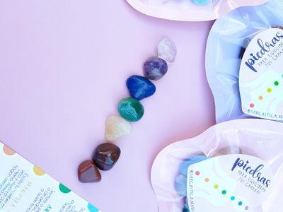 Mini piedras 7 chakras 🧘🏻‍♀️