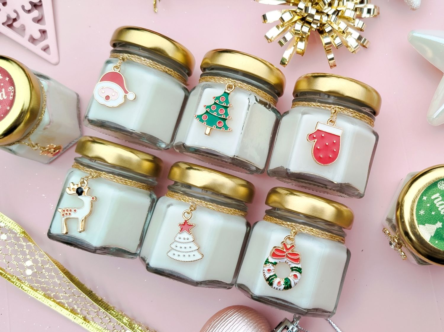 Velitas de soja Navidad clásica x5