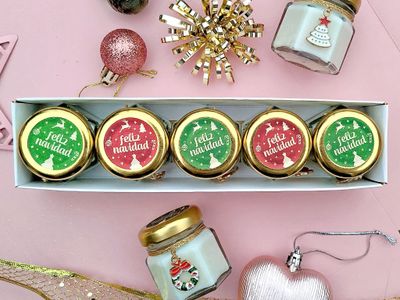 Velitas de soja Navidad clásica x5