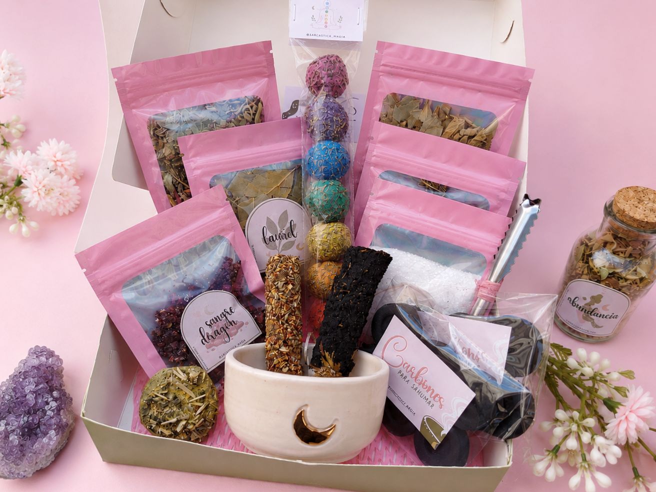 Kit para sahumar VIP 🌟 cuenco luna