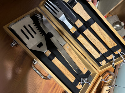5pc Grill Set W/ Case