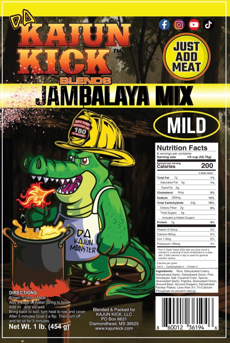 Jambalaya mix (mild)