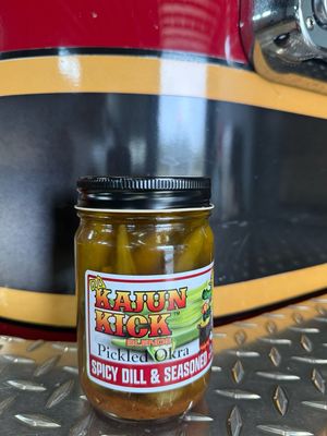 Pickled okra spicy