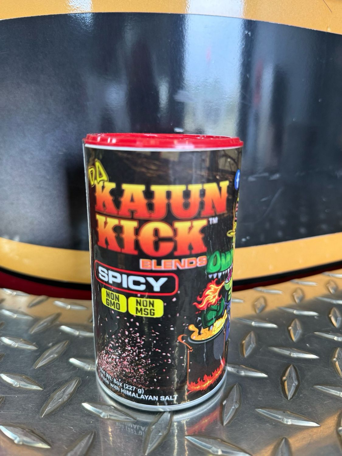 KAJUN KICK SPICY 8 OZ