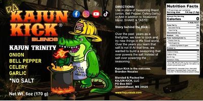 Kajun Trinity(no Salt)