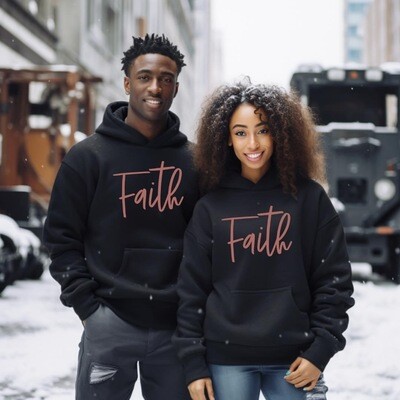 Faith Written Boldly Unisex Hoodie