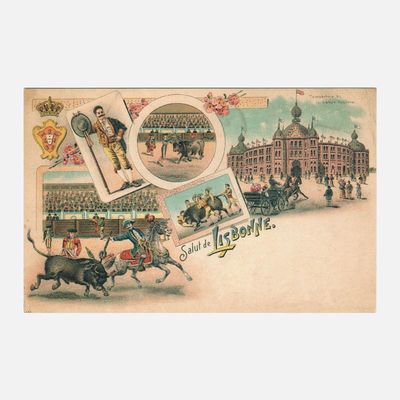 Postal do Tipo Gruss - Salut de Lisbonne