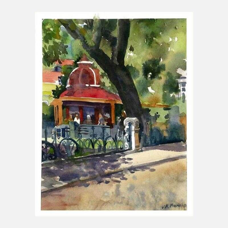 Quiosque da Praça D. Luís I de Jolanta Rikveile Mourinha