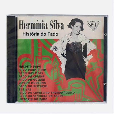 CD áudio - Hermínia Silva - História do Fado