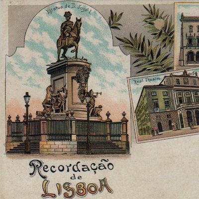Gruss Type Postcard