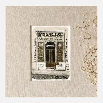 Prints Lojas Históricas de Lisboa