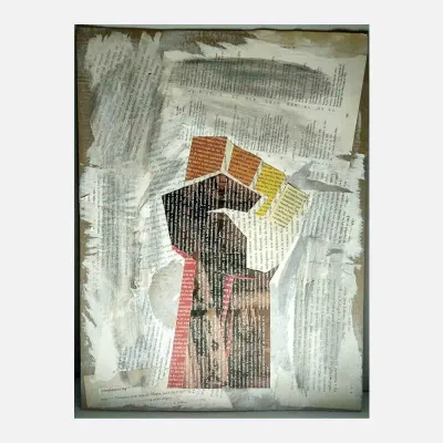 Colagem “Diversidade” de Cristina Cartolina