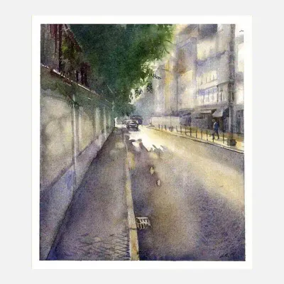 Pintura Morning Light de Jolanta Rikveile Mourinha