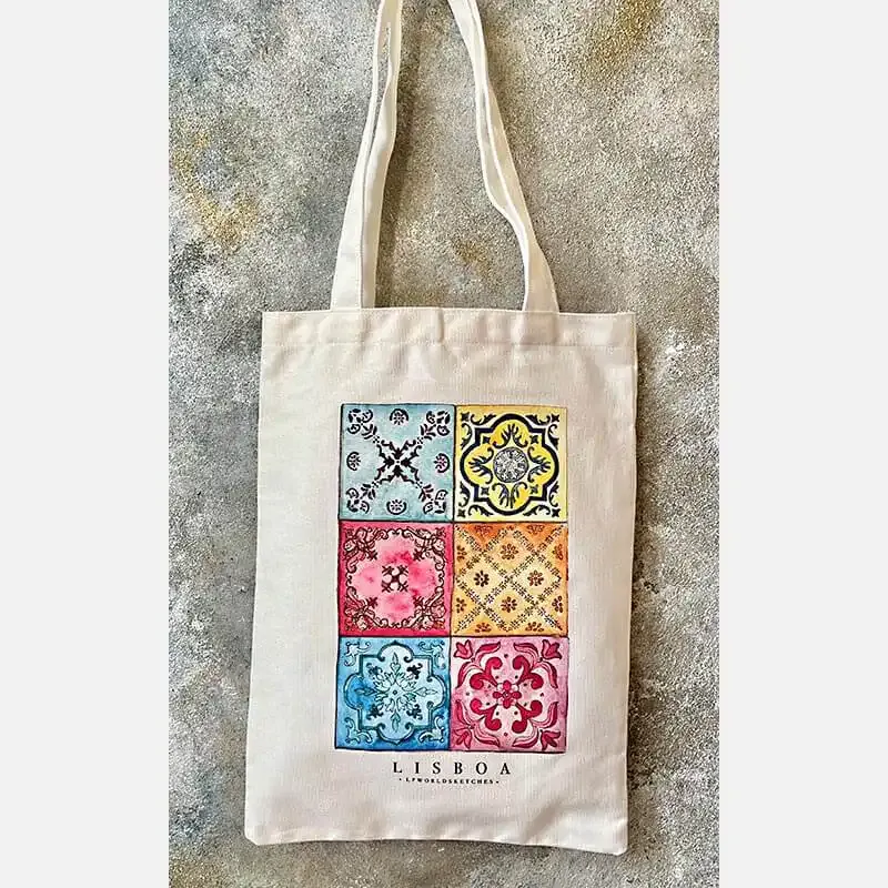 Tote Bag Azulejos de Luísa Petiz
