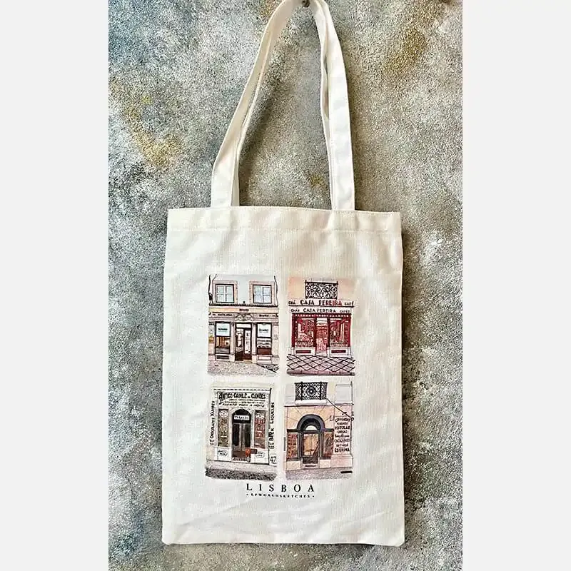 Tote Bag Lojas Históricas de Luísa Petiz