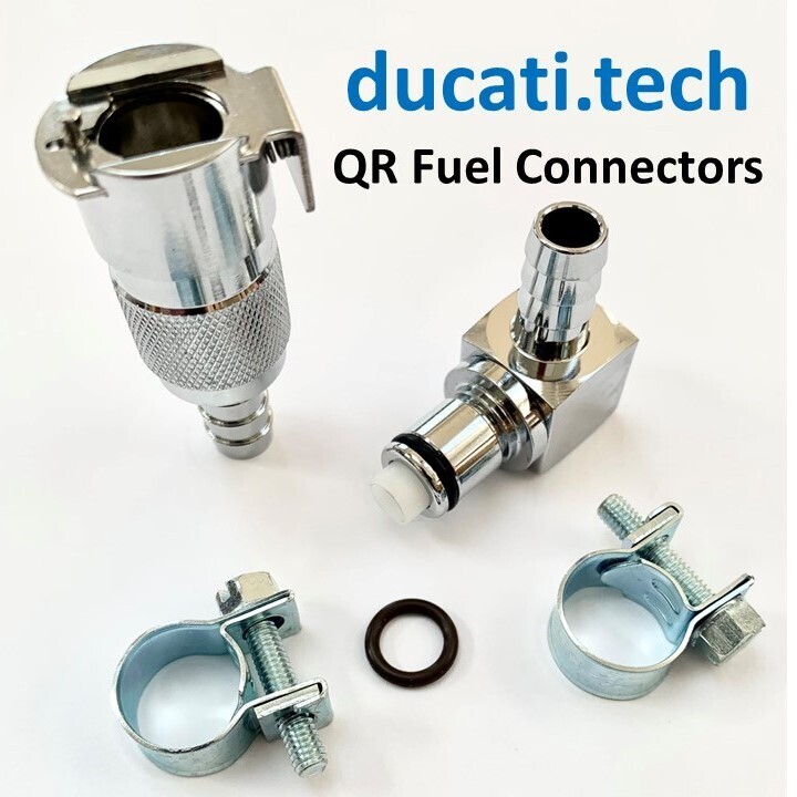 ドゥカティ用 GYRO CPC 金属製フューエルコネクター ジャイロ GYRO CPC 金属製クイックカップリング(フューエル
