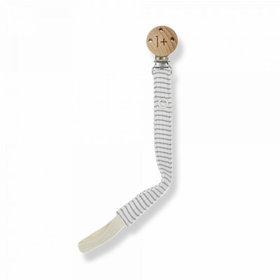 1+ In The Family | Aina | Pacifier Clip | Smoky-ivory