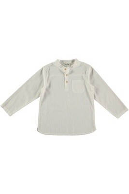 Tocoto Vintage | Kid Long Sleeve Shirt | Off White