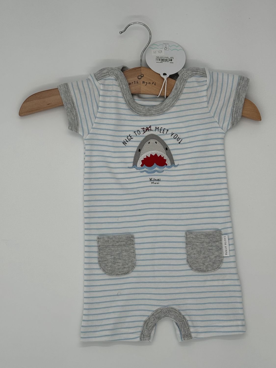 Baby Boys Playsuit Sharky
