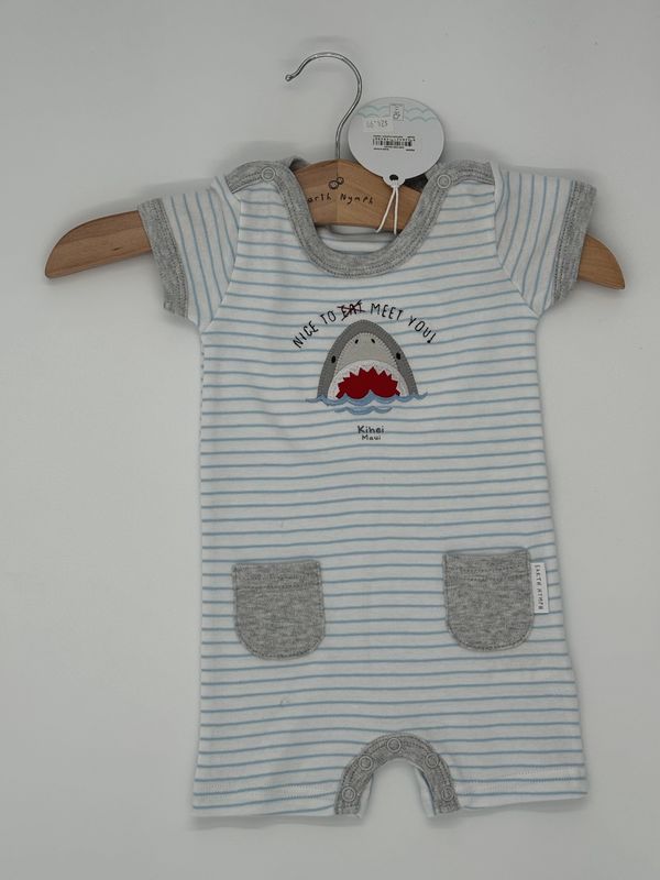 Baby Boys Playsuit Sharky